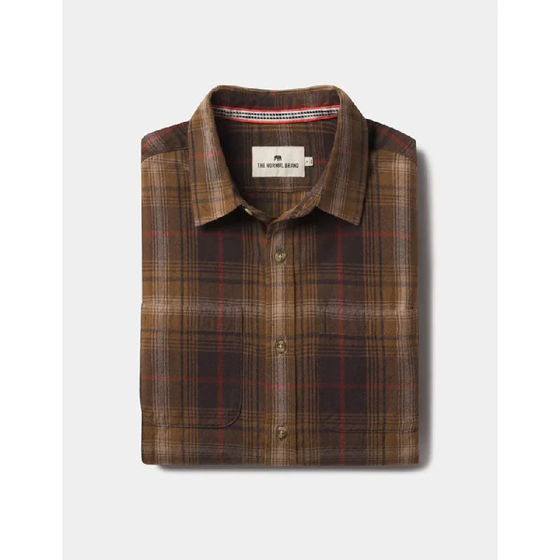 Men's soft combed shirts-Men's Jackson Button Up Shirt