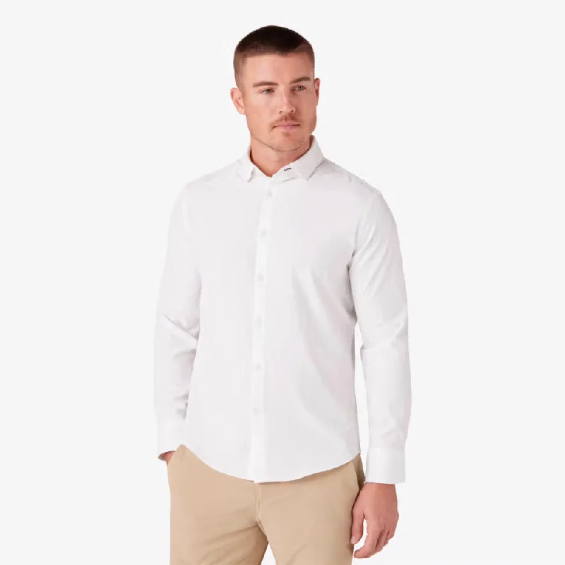 Men's vintage micro-helix shirts-Men's Leeward No Tuck Dress Shirt