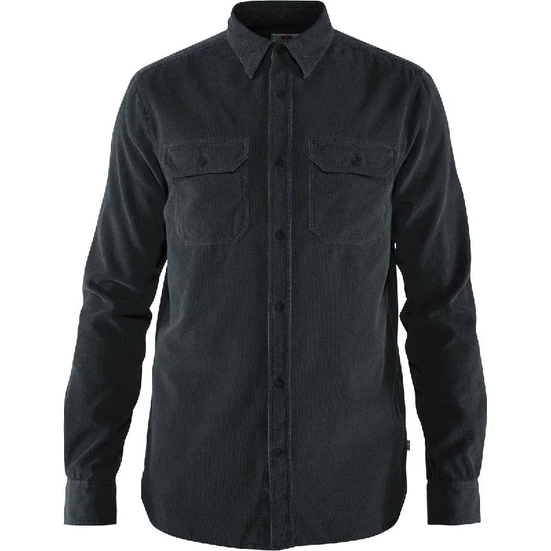 Men's bold ripple-weave shirts-Men's Ovik Cord Shirt