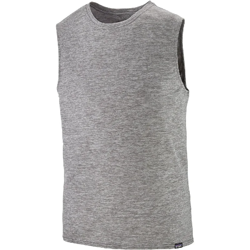 Men's soft supima shirts-Men's Sleeveless Capilene Cool Daily Shirt