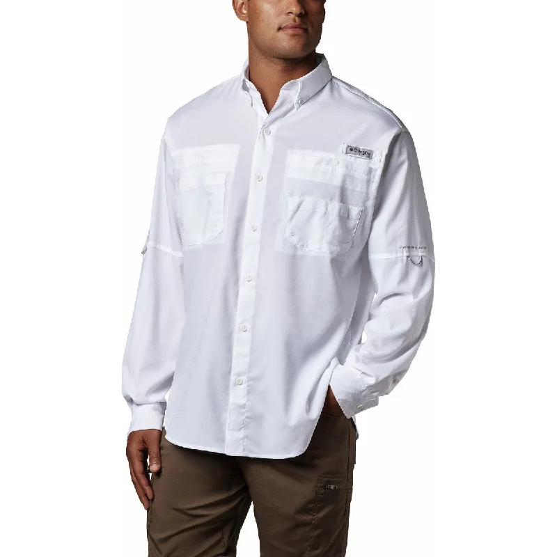 Men's soft mercerized shirts-Men's PFG Tamiami II Long Sleeve Shirt