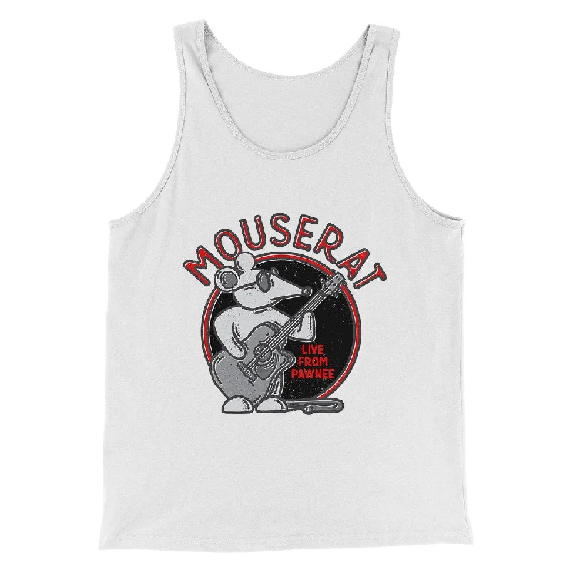 Men’s short-sleeve wren polos-Mouse Rat Men/Unisex Tank Top