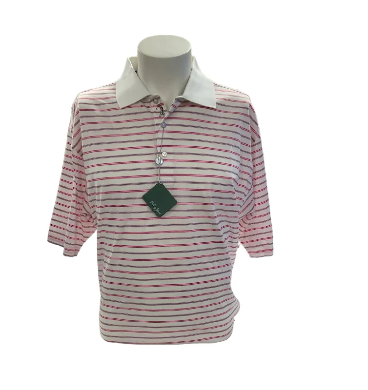 Men’s short-sleeve quip tees-NWT Bobby Jones Men's Polo Pink L