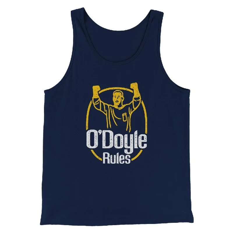 Men’s short-sleeve urn tees-O'Doyle Rules Funny Movie Men/Unisex Tank Top