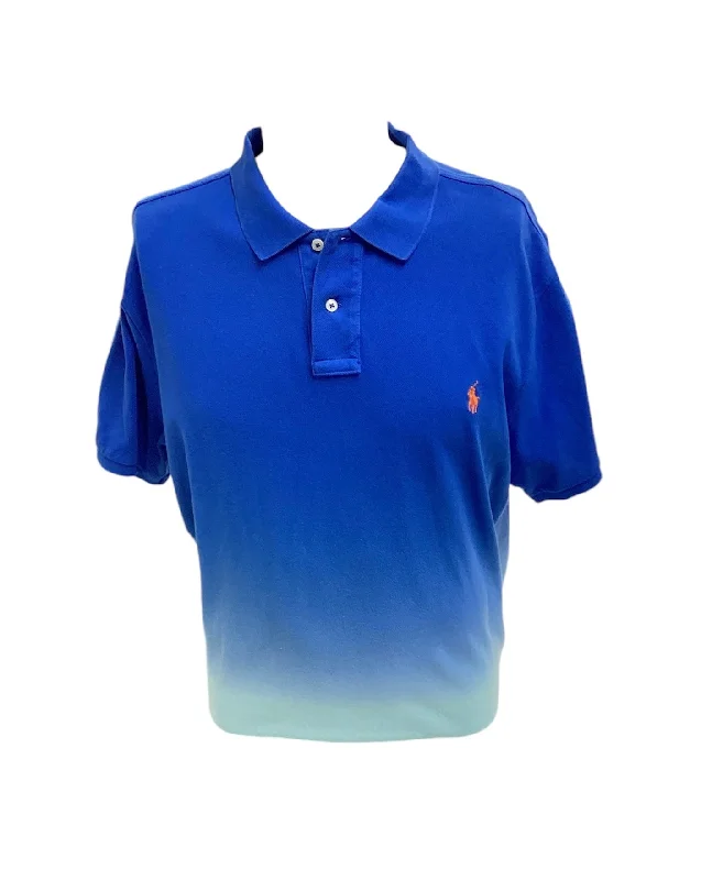 Men’s short-sleeve mote shirts-Polo RL Men's Ombre Polo 2XL