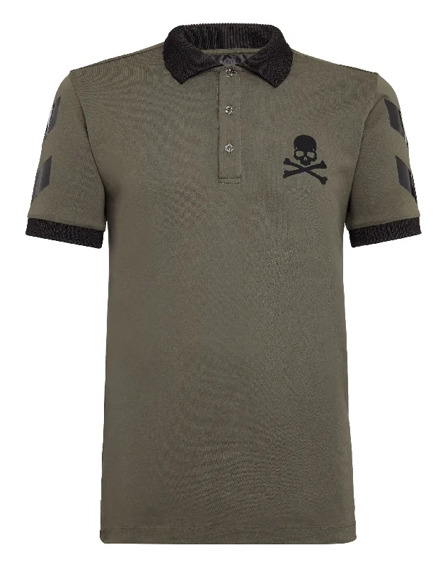 Men’s short-sleeve quip shirts-Polo shirt SS Statement