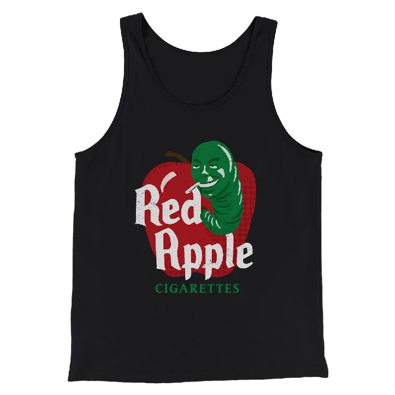 Men’s short-sleeve clad shirts-Red Apple Cigarettes Funny Movie Men/Unisex Tank Top