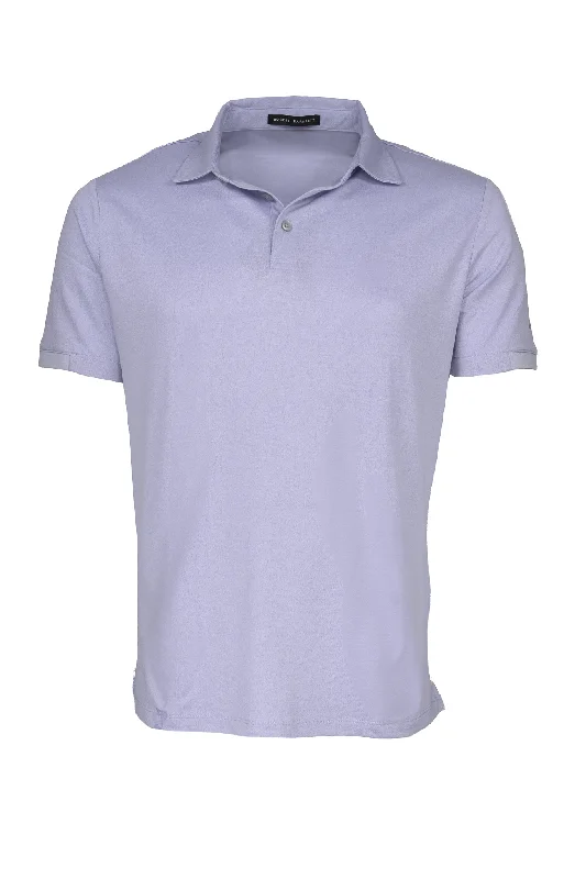 Men’s short-sleeve hazel tops-Robert Barakett Ragdan Polo Lilac