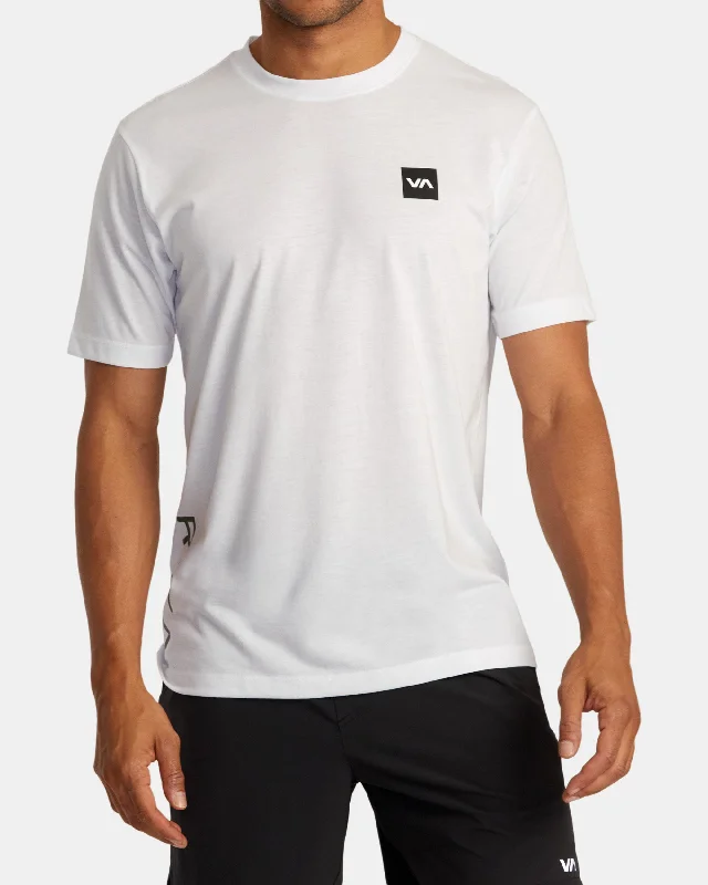 Men’s short-sleeve kink shirts-RVCA 2X Tee - White