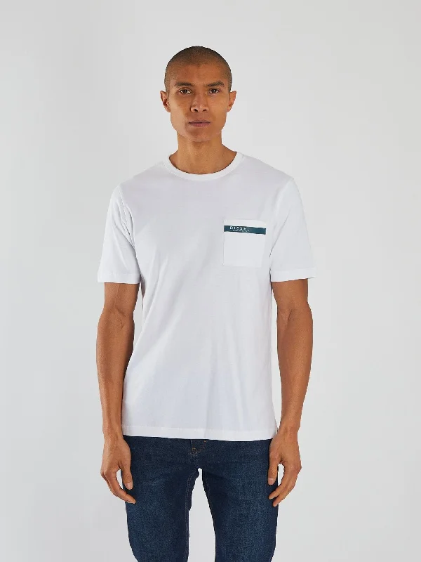 Men’s short-sleeve elm tops-Tommy Tee Dove White