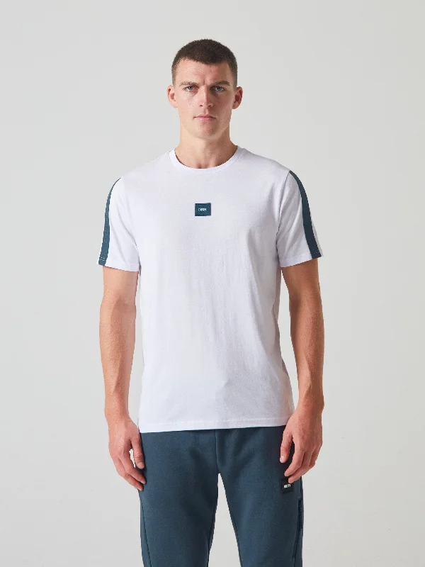 Men’s short-sleeve kestrel polos-Khabib Tee Optic White