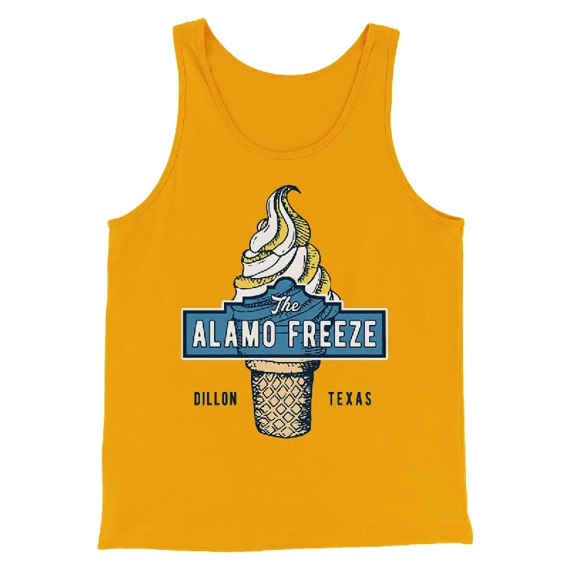 Men’s short-sleeve gable polos-The Alamo Freeze Men/Unisex Tank Top