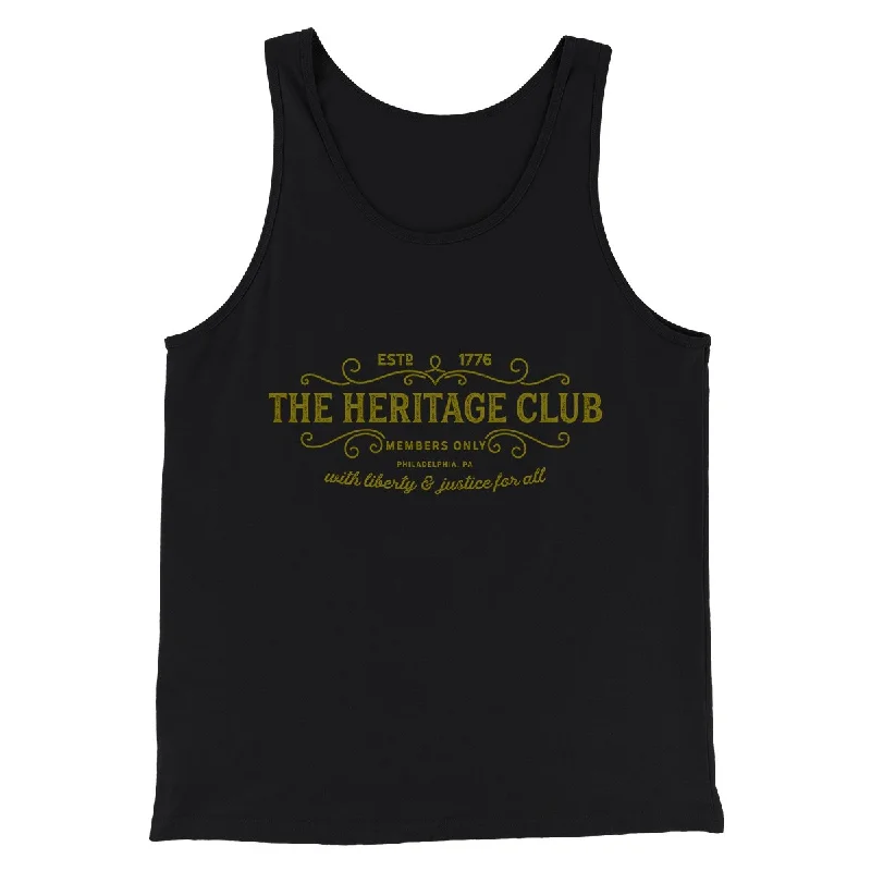 Men’s short-sleeve xeno tops-The Heritage Club Funny Movie Men/Unisex Tank Top