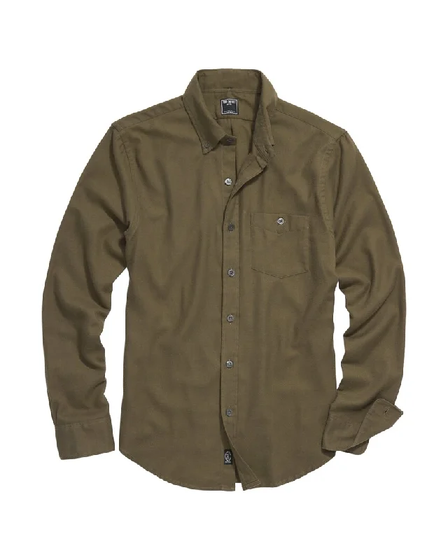 Men's casual vortex-dye shirts-Todd Snyder Collared Shirt