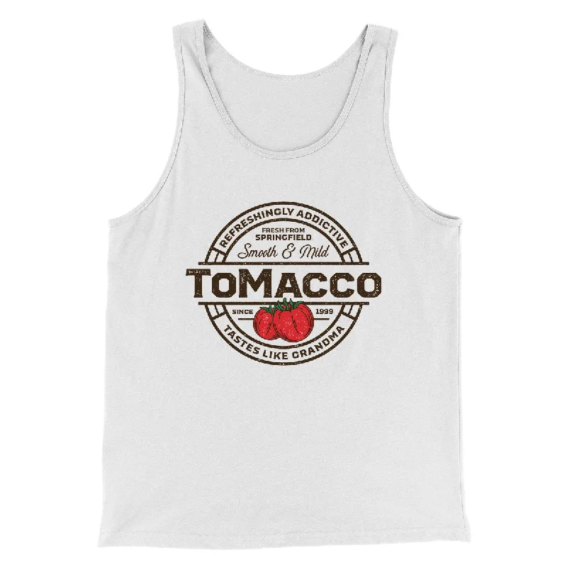 Men’s short-sleeve cairn tees-Tomacco Men/Unisex Tank Top