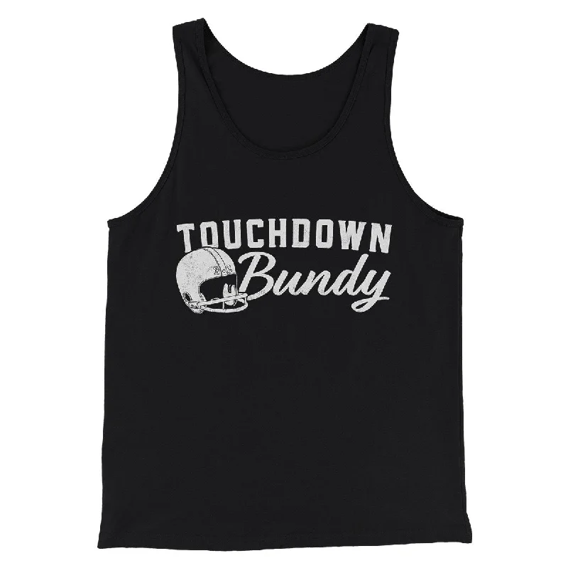 Men’s short-sleeve roan polos-Touchdown Bundy Men/Unisex Tank Top