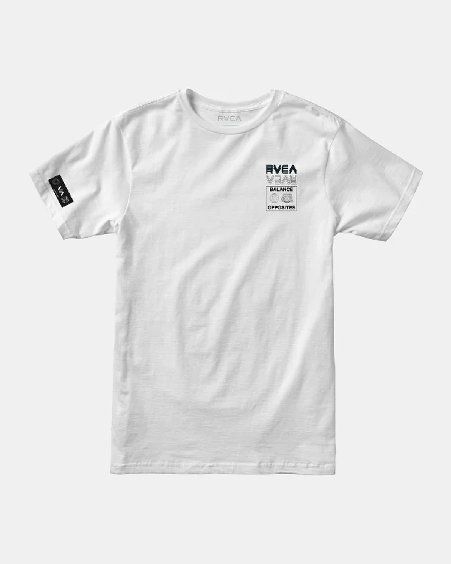 Men’s short-sleeve sate shirts-Wire Frame Tee - White