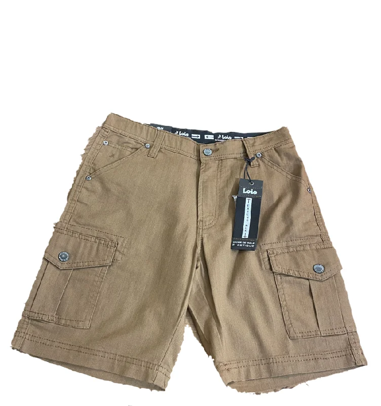 Men's punk-inspired pants-TOM ELASTIC WB CARGO POCKET SHORT