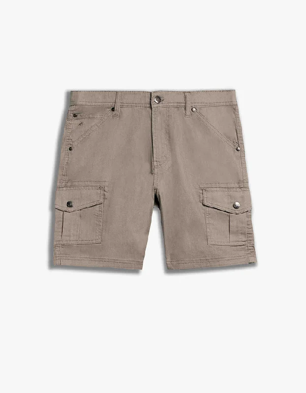 Men's sleek futuristic pants-LOIS TOM-SHORT / CARGO POCKETS / INSEAM 8