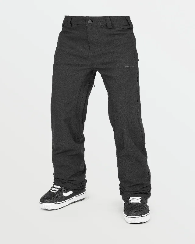 Men's cool ventilated jogger pants-Mens Freakin Snow Chino - Black