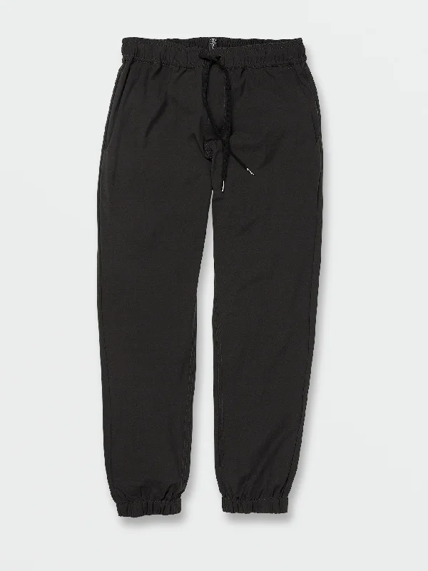 Men's boardroom-ready pants-Frickin Cross Shred Joggers - Black