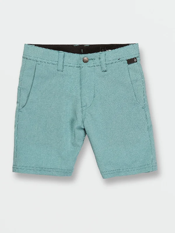 Men's crisp groom pants-Little Boys Frickin Cross Shred Static Shorts - Cali Blue Heather