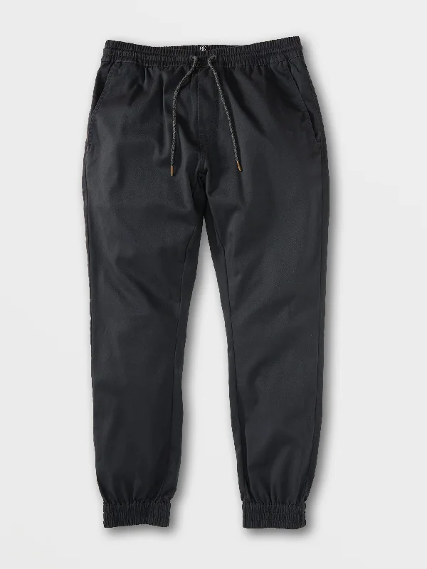 Men's avant-garde designer pants-Frickin Slim Joggers - Charcoal