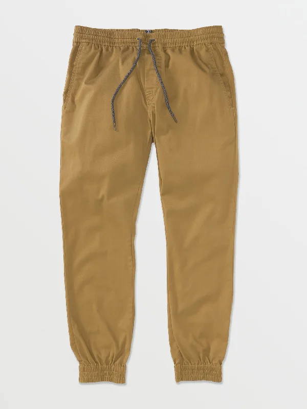 Men's lounge-ready comfy pants-Frickin Slim Joggers - Dark Khaki