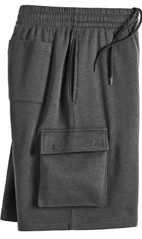 Men's luxe silk dress pants-Men's Fleece Cargo Shorts – The Sweat Shorts You'll Wear Everywhere