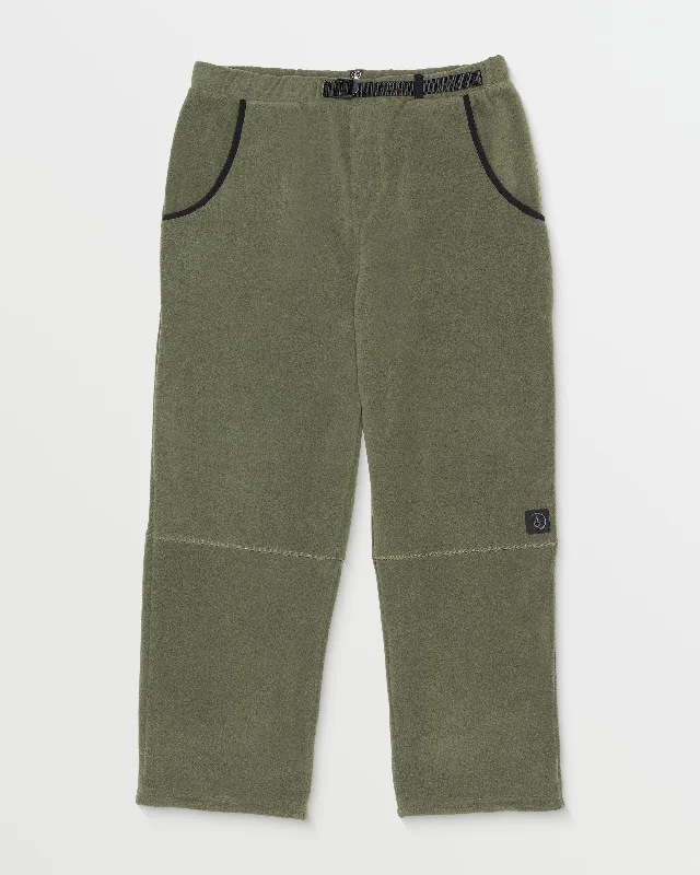 Men's timeless heritage pants-Nomaa Fleece Pants - Winter Moss