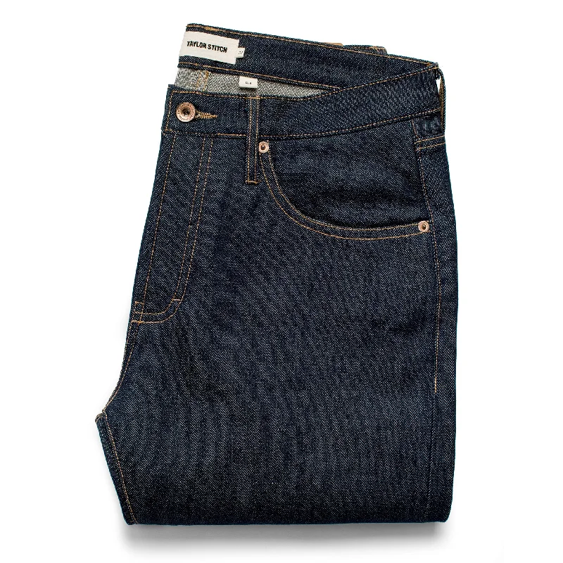 Men's cozy fireside pants-The Slim Jean in Organic '68 Selvage