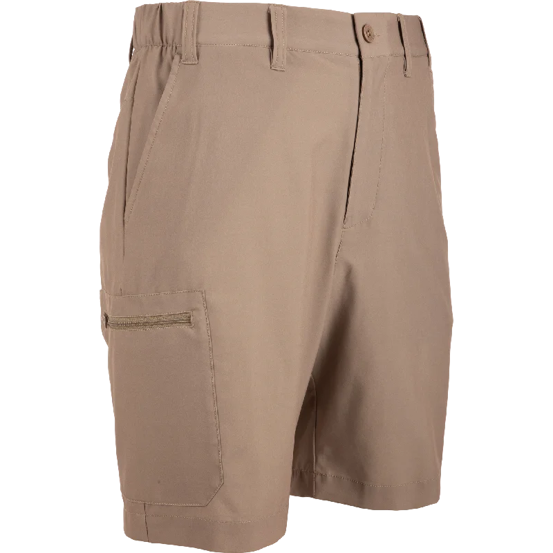 Men's soft faded chino pants-Traveler Trek Short